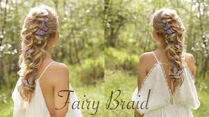 Fairy Braid Summer Hairstyle Youtube Summer Hairstyles Hair Styles Braided Summer Hairstyles