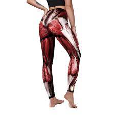 You're My Secret] New 3D Muscle Printed Leggings Classic Attack on Titan  Cosplay Sexy Leggin Tights Push Up Fitness Women Pants