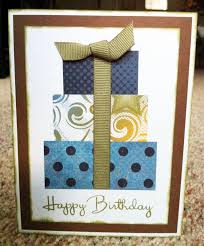 Handmade Birthday Card For A Male Friend 41 Handmade Birthday Card Ideas With Images And Steps Masculine Birthday Cards Birthday Cards Diy Bday Cards