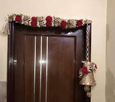 Pin By Ashwini Sheth On Torans Diwali Decoration Items Door Hanging Decorations Diya Decoration Ideas