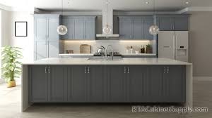 Gray shaker cabinets look outstanding in all modern kitchens. Madison Grey Shaker Ready To Assemble Kitchen Cabinets