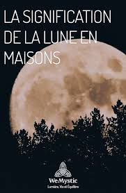 La Signification De La Lune En Maisons Wemystic France Magie Elementaire Spiritualite Signification