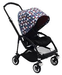 Bugaboo Bee5 Complete Stroller Waves Canopy Black Frame Baby Strollers Stroller Baby Boy Toys
