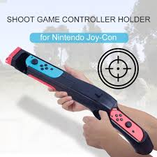 Oivo switch pro controller clip mount compatible with nintendo switch/switch lite, adjustable clip clamp holder mount. Hbks Shoot Game Controller Holder For Nintendo Switch Joy Con Shooting Games Wolfenstein 2 The Buy At A Low Prices On Joom E Commerce Platform