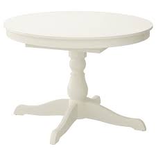 Ikea round table is one of so many tables which manufactured by ikea to complete your furniture needs. Ingatorp Extendable Table White Max Length 61 Ikea