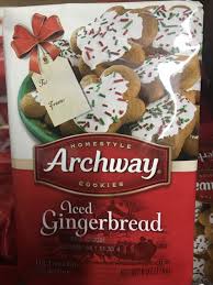Just like an archway cookie. Archway Iced Gingerbread Cookies 6 Oz Bag Holiday Cookie Lot Of 6 For Sale Online