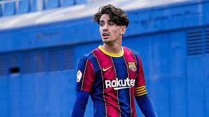 Very happy to renew with barcelona! Barcelona Extend Hot Prospect Collado S Camp Nou Stay