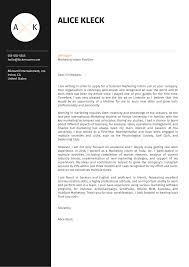 Admission letter for college with work experience. Marketing Intern Cover Letter Example Kickresume