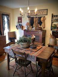 Rustic dining table farmhouse modern country kitchen wood distressed metal. 250 Decorating Dining Rooms Ideas In 2021 Primitive Dining Rooms Primitive Decorating Country Primitive Decorating