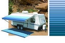 If your frame is still in good condition, recovering it may be an option. Carefree Rv Awning Replacement Fabric 15ft Ocean Blue