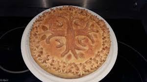 Gateau Serbe De La Slava Slavski Kolac Cuisine Serbia Serbie Slava Food Cuisine Serbe Nourriture Orthodoxe