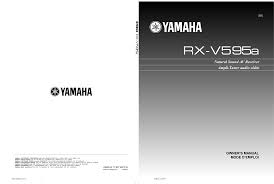 Anyone have a legend for the diagram? Yamaha Rx V595a Htr 5150 Owner S Manual Manualzz