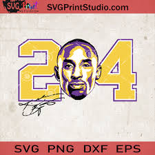Compatible with cameo silhouette, cricut and other major cutting machines! Kobe Bryant Svg Kobe Bryant Clip Art Svg Lakers Never Forget File Svg Svg Print Studio