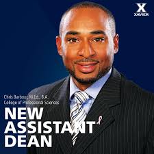 Congratulations to two-time Xavier grad Chris Barbour