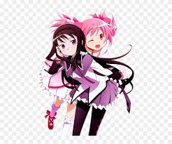 Download Transparent Cuties Anime Girl Best Friends Clipart 1724817 Pikpng
