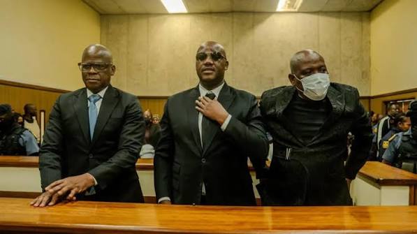 Bethuel Mzamo Cele, who worked as a security guard at Centurion Country Club during an attempt on the life of taxi boss #JoeFerrariSibanyoni in August 2022, says he fired 15 shots at