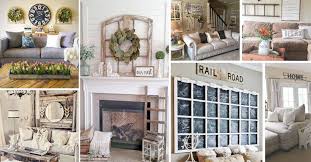 Wall decorations for home ideas. 32 Beautiful Rustic Living Room Wall Decor Ideas Decor Home Ideas