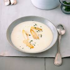 Sahnige Spargelcremesuppe Rezept Spargelcremesuppe Spargelsuppe Rezept Rezepte