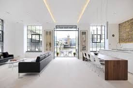 Riding in tandem with the city's grand historical style of marble fireplaces hung with oversized. Clink Street Apartment By Chiara Ferrari London Apartment Interior Contemporary Apartment Apartment Interior Design