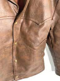 Vintage Lesauvage Size Medium 1970s Brown Pleather Faux Etsy Pleather Faux Leather Jackets 70s Halloween Costume