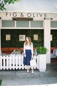 Lunch At Fig Olive M Loves M Fig Olive Melrose Place