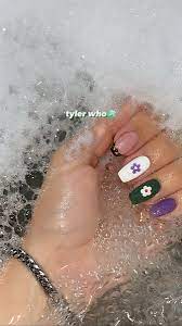 Tyler The Creator Nails Aesthetic Cute Acrylic Nails Swag Nails Dream Nails