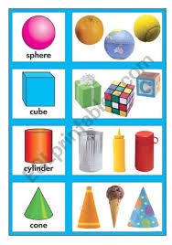 3d shape chart esl worksheet by newc31882