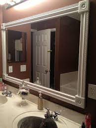When you want to dress up a mirror by framing it, there are a couple of easy ways to do it. Pin On For The Home