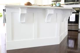 Caulking your home is a great way to protect against damage caused by heat, water and weather elements. How To Add Custom Trim To A Kitchen Island Abby Lawson