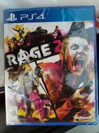 Rage 2 For Ps4 Brand New Factory Sealed Rage Comic Book Cover Ps4