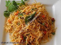Indian Breakfast Vermicelli Upma Shevayancha Upma Sevai Upma Healthy Breakfast Tea Time Snack Indian Food Recipes Indian Breakfast Spicy Snacks Recipes