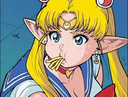 ART] Sailor Moon, but it's Erufuda from Elf