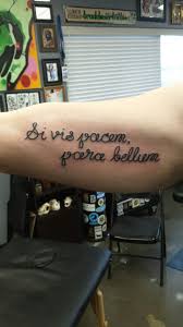 Igitur qui desiderat pacem, praeparet bellum; To Have Peace You Must Prepare For War Si Vis Pacem Para Bellum
