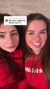 Send A Vid of Ur Upper Lip Touch Your Nose