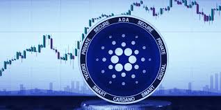 Cardano ada cryptocurrency logo with binary code numbers flying on the background 3d illustration. Cardano Ada Cracks New 2 5 All Time High Is 3 Possible