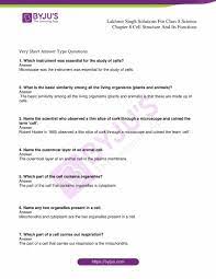 Animal cells have large vacuoles true or false. Lakhmir Singh Science Class 8 Solutions For Chapter 8 Cell Structure And Its Functions Free Pdf