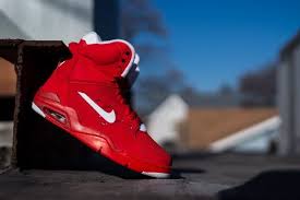 The nike air command force was originally released in 1991 and could be see on the feet of david robinson. Nike Air Force Command University Red Sneaker Freaker