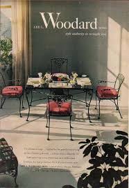 Wrought Iron Table 4 Chairs Cushions Woodard Grapes Leaves Barkcloth Vintage 1950s Outdoor Indoor Furniture More Pieces Available Iron Furniture Wrought Iron Furniture Wrought Iron