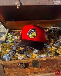 PARROT” This pirate booty consists of two DPC hats featuring embroidered  artworks throughout, snapback closure, along with a removable eye patch  pin. Available in Black & Red Hats available now at CABANAPGH.COM