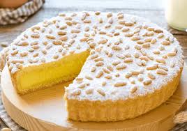 Le Gateau Grand Maman Ou De La Nonna Est Un Dessert Simple De Tradition Italienne Ligure Et Tosca Recette Facile Recette Gateau Facile Gateaux Et Desserts