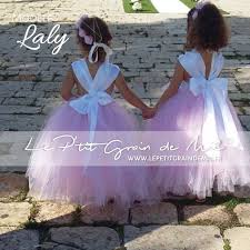Maybe you would like to learn more about one of these? Robe Tutu De Ceremonie Fille Demoiselle D Honneur Mariage Enfant Laly Le P Tit Grain De Mil