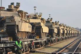 US moves troops, tanks into Lithuania in message to Russia | Arab News