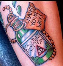Polyjuice Potion Harry Potter Potion Tattoo Harry Potter Tattoos Potion Tattoo