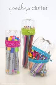 Diy No Sew Zipper Cases From Plastic Bottles Video Included Recycled Crafts Kids Diy Pencil Case Plastic Bottle Crafts