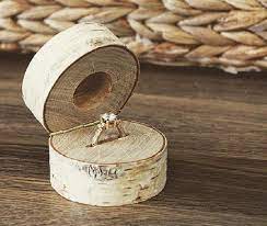 Wedding Ring Box Diy Custom Engagement Ring Box Engagement Ring Box Wooden Rings