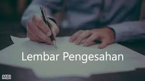 Halo sobat blogger ketemu lagi kali ini saya akan share tentang karya ilmiah atau makalah tugas akhir sekolah hmm dari pada hasil karya ilmiah saya tersimpan begitu saja mending saya share disini karena mungkin kalian membutuhkan dan sangat membantu kalian dalam membuat. Lembar Pengesahan Pengertian Cara Membuat Dan Contoh Fa Bahasa