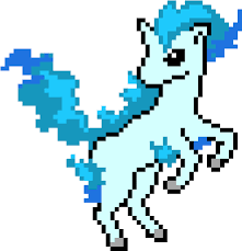 Download pokemon png free icons and png images. Download Blue Fire Ponyta Pixel Art Pokemon Png Image With No Background Pngkey Com