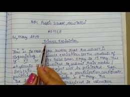 A notice template to quit is issued by a landlord to the tenant citing the latter to quit the rented place within a set deadline, say 14 days. How To Write Notice Tips Of Notice Writing With Format And A Sample Ø¯ÛŒØ¯Ø¦Ùˆ Dideo