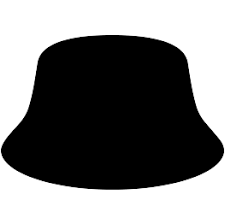 Bucket Sun Hat Silhouette Free Svg Silhouette Silhouette Free Hats