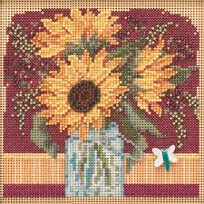 Check spelling or type a new query. Sunflower Bouquet Beaded Counted Cross Stitch Kit Mill Hill 2019 Buttons Beads Autumn Mh141924 Counted Kits Cross Stitch Rayvoltbike Com